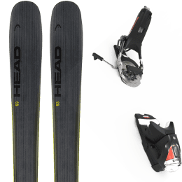 Pack ski alpin HEAD HEAD KORE 93 + LOOK PIVOT 12 GW B95 BLACK/ICON - Ekosport
