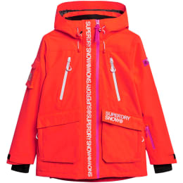 SUPERDRY-SKI ULTIMATE RESCUE JACKET W HYPER FIRE CORAL Ski jacket