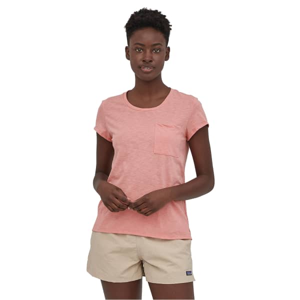 PATAGONIA W S MAINSTAY TEE SUNFADE PINK T shirt