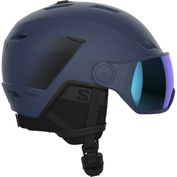 新作人気 SALOMON-PIONEER LT VISOR DRESS BLUE - Ski helmet ヘルメット