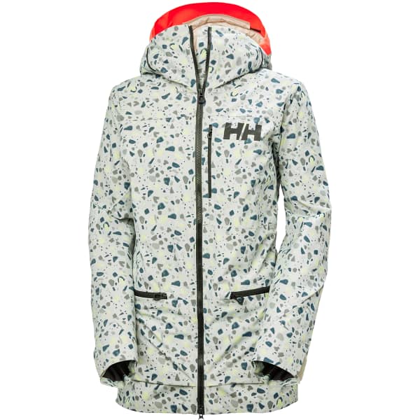 HELLY HANSEN W WHITEWALL LIFALOFT 2.0 JKT TERRAZZO PRINT Ski jacket