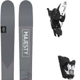 Pack ski MAJESTY MAJESTY HAVOC 110 TI + SALOMON STAGE GW 11 - Ekosport