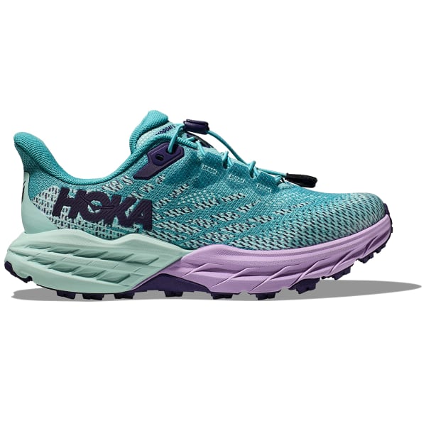 HOKA ONE ONE-SPEEDGOAT 5 YOUTH OCEAN MIST / LILAC MIST - Trail running ...