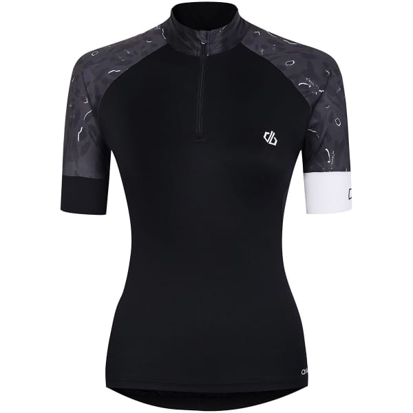 DARE 2B FOLLOW THROUGH JERSEY BLACK BLACK DASH ANIMAL Cycling jersey