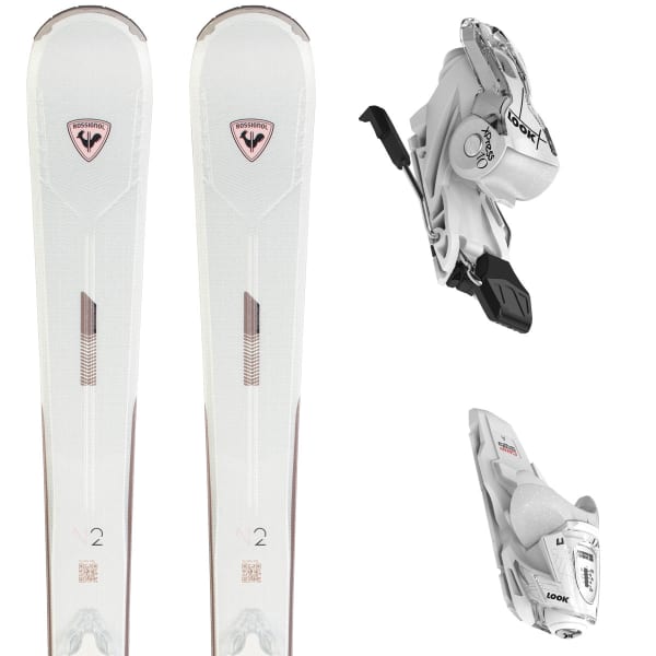 ROSSIGNOL-NOVA 2 + XPRESS W 10 GW B83 WHITE - Pack ski ROSSIGNOL-NOVA 2 + XPRESS W 10 GW B83 WHITE - Pack ski