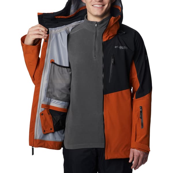 COLUMBIA-PLATINUM PEAK 3L JKT WARM COPPER, BLACK - Veste de ski