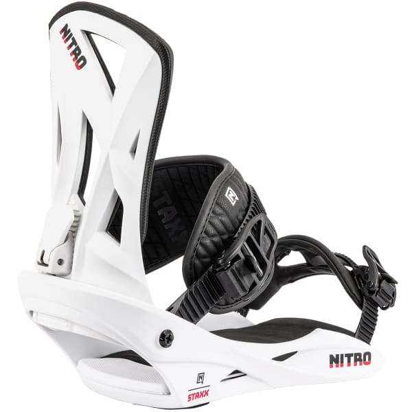 NITRO STAXX WHITE - Snowboard bindings