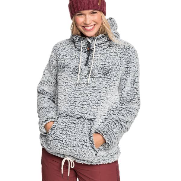 Roxy Ladies Fleece Hoodie Pluma Sherpa