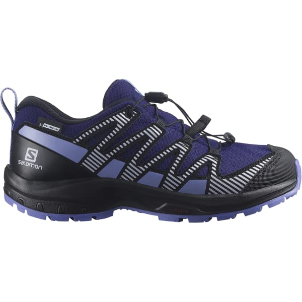 SALOMON XA PRO V8 CSWP J ASTRAL AURA BLACK PURPLE HEATHER Trail