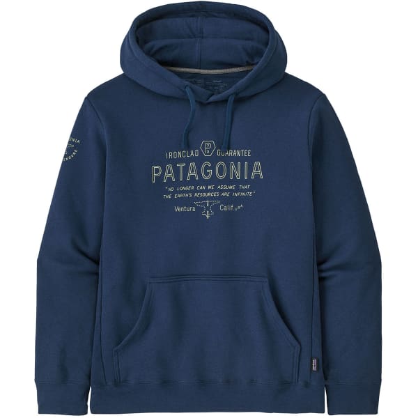 Blue patagonia hoodie hotsell