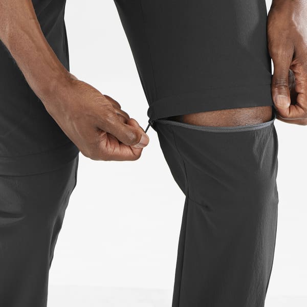 SALOMON WAYFARER ZIP OFF PANTS M Unicolore Wanderhose