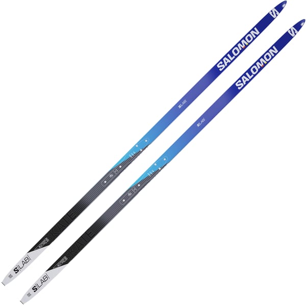 SALOMON S LAB SKATE JUNIOR BLUE WHITE BLACK Cross country skis