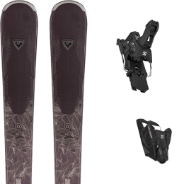 Pack ski alpin ROSSIGNOL ROSSIGNOL EXPERIENCE W 82 TI OPEN + SALOMON STRIVE 16 GW BLACK - Ekosport
