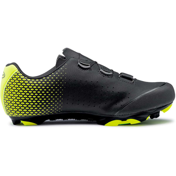 NORTHWAVE ORIGIN PLUS 2 BLACK YELLOW FLUO Clipless mountain bike shoe