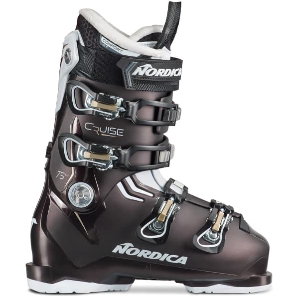 NORDICA THE CRUISE 75 W PERLE NOIR BLANC OR Alpine ski boots