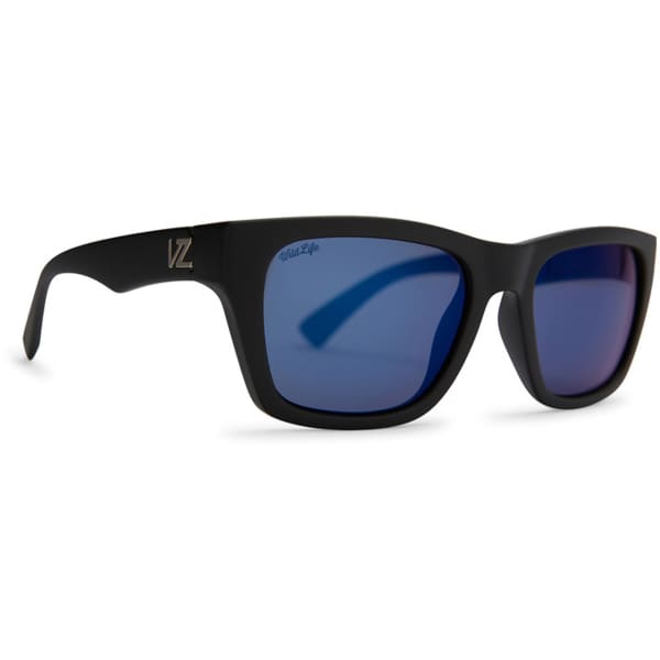 VON ZIPPER MODE POLAR BLK SAT BLU FLSH PLR Lunette de soleil lifestyle