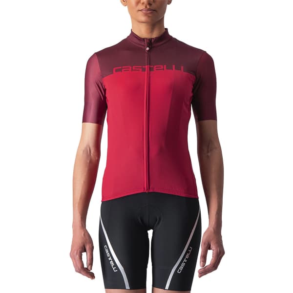 CASTELLI MAILLOT VELOCISSIMA ROUGE BORDEAUX 23