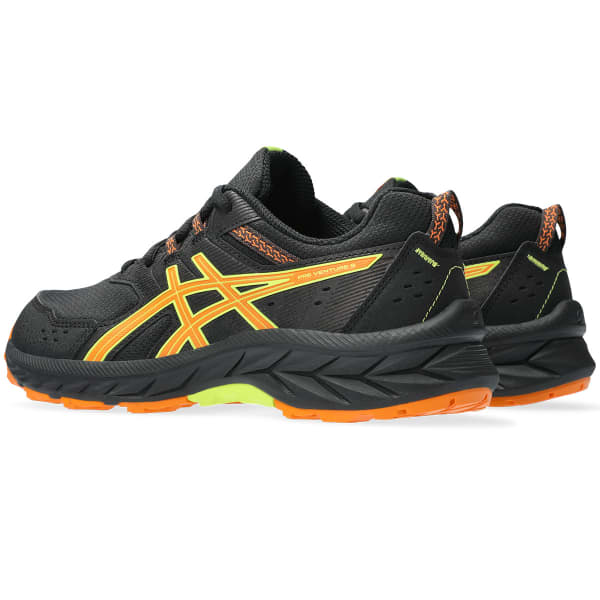 Zapatillas Asics Gel Venture 9 Trail Negro Amarillo Naranja Hombre