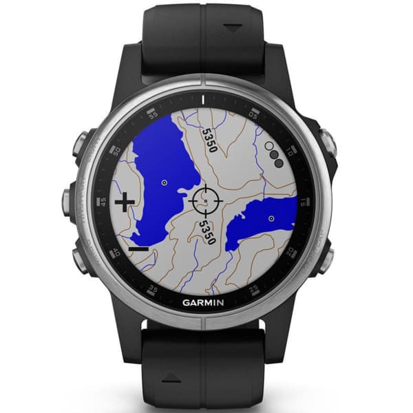 Garmin fenix 5 silver sale blue