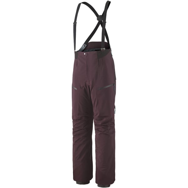 PATAGONIA M S UNTRACKED BIBS OBSIDIAN PLUM Ski trousers