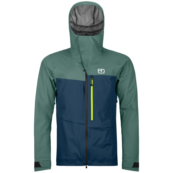 ORTOVOX 3L RAVINE SHELL JACKET DEEP OCEAN Veste ski de randonnee