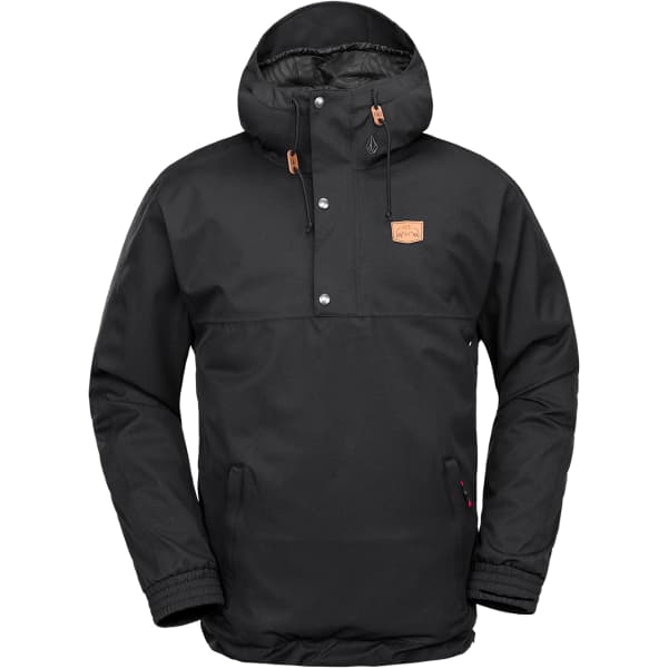 Pullover snowboard jacket mens store
