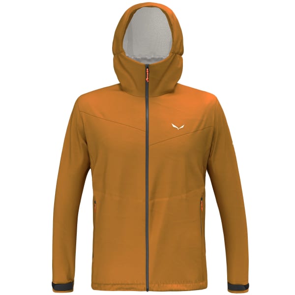 SALEWA PUEZ AQUA 4 PTX 2.5L JACKET M GOLDEN BROWN Hiking jacket