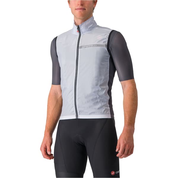 Castelli Squadra Stretch Vest (Silver Grey/Dark Grey) (M