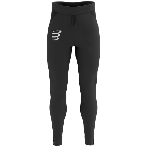 COMPRESSPORT HURRICANE WINDPROOF SEAMLESS PANTS BLACK Cuissard trail