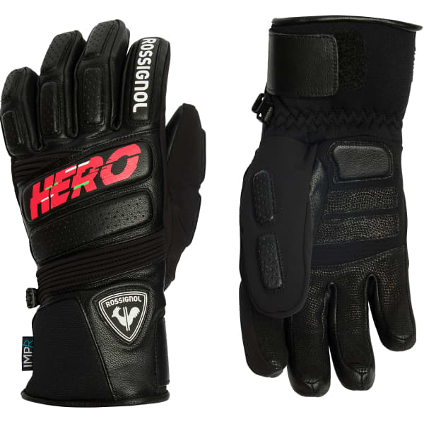 Gants de ski homme Rossignol HERO EXPERT LTH IMPR G Black