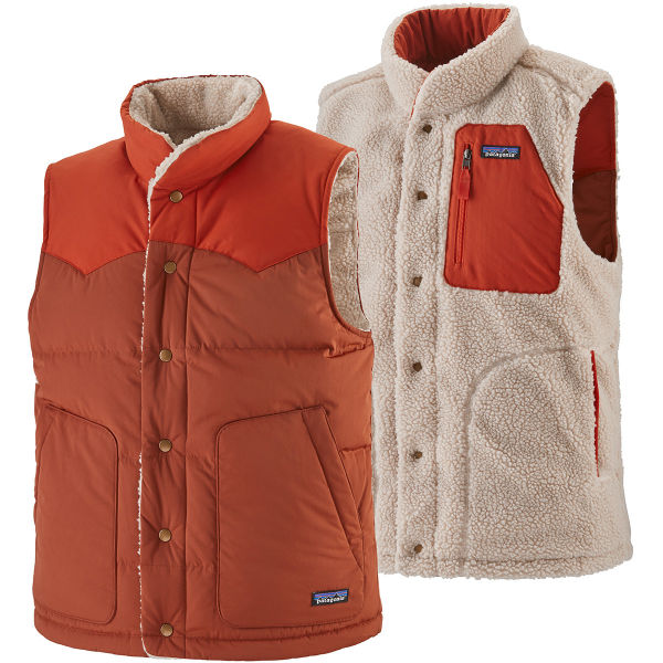 patagonia m s reversible bivy down vest barn red 2021 20 at ekosport