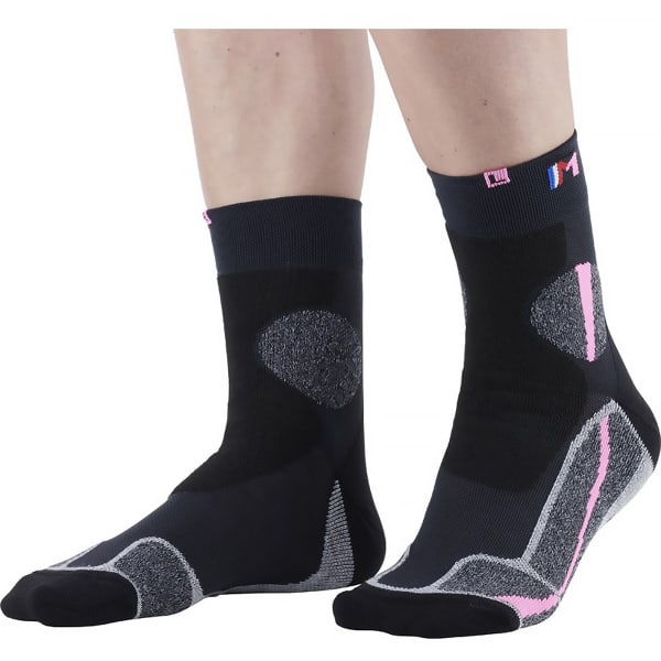 Monnet Trek Linen High Ochre Grey Calcetines De Senderismo