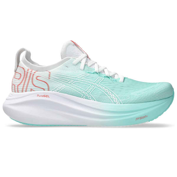ASICS-GEL-NIMBUS 27 PARIS ILLUMINATE MINT/WHITE Running shoe