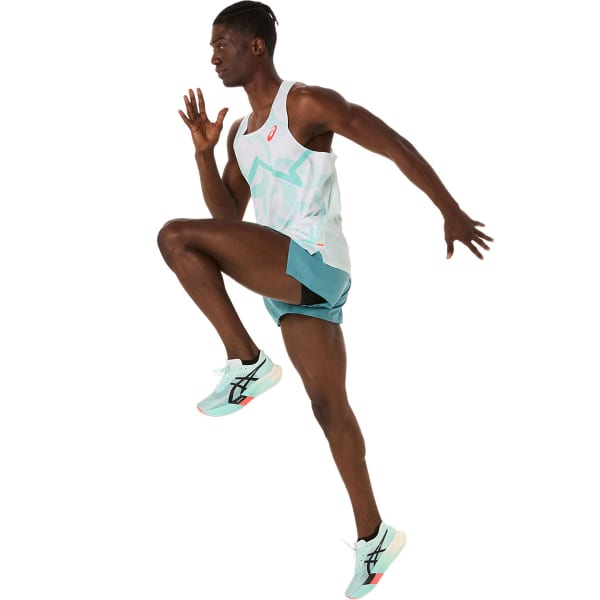 ASICS LIGHT KNIT SINGLET SOOTHING SEA - Camiseta sin mangas running