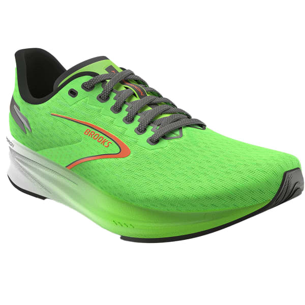 Brooks lime green running shoes hotsell
