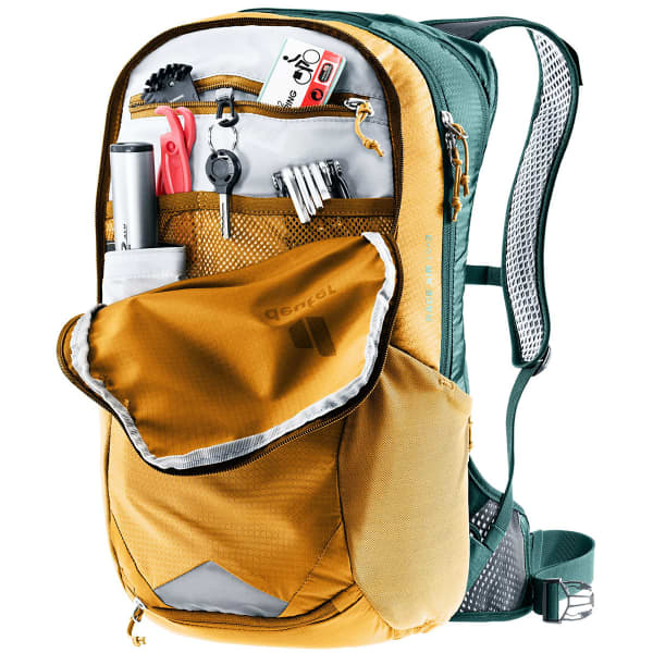 DEUTER RACE AIR 14 3 CINNAMON DEEPSEA Mountain bike backpack