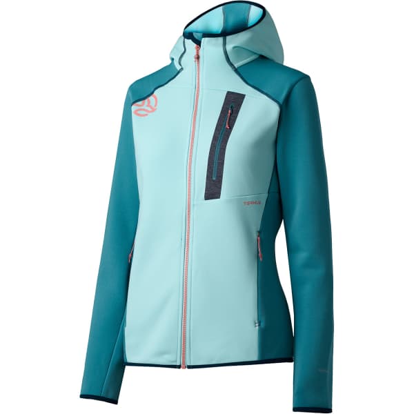 TERNUA PUNJAK PRO HOOD JACKET W LIGHT MINT - Veste polaire randonnée
