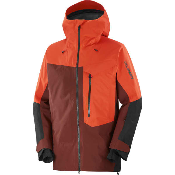 SALOMON MOON PATROL GORE TEX JKT CHERRY TOMATO Ski jacket