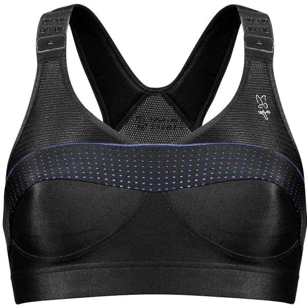 THUASNE-BRASSIERE TOP STRAP XBACK NOIR - Soutien de desporto running