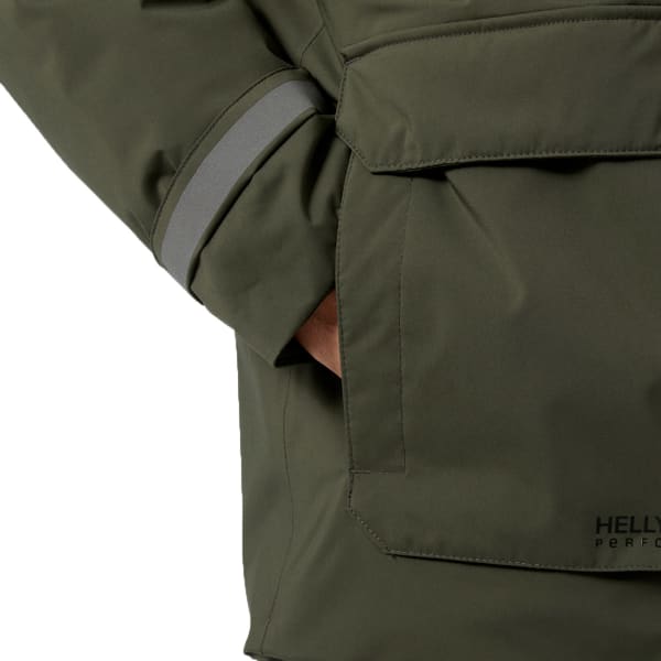 HELLY HANSEN REINE PARKA UTILITY GREEN Jacket