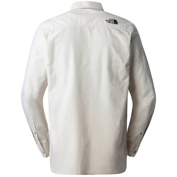 Camisa The North Face Travel manga comprida cinzento