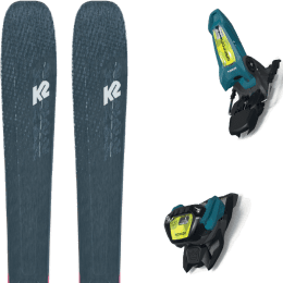 Pack ski K2 K2 MINDBENDER 98 TI ALLIANCE + MARKER GRIFFON 13 ID TEAL/FLO-YELLOW - Ekosport