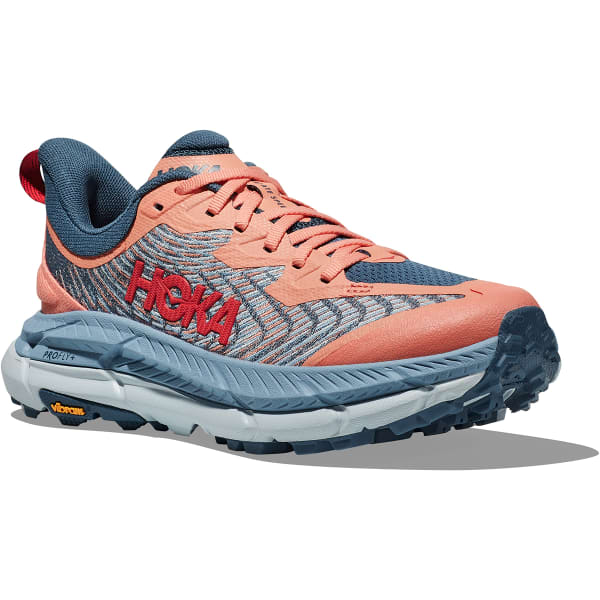 大勧め HOKA ONE ONE-MAFATE SPEED 4 W PAPAYA / REAL TEAL - Trail ウィッグ・エクステ