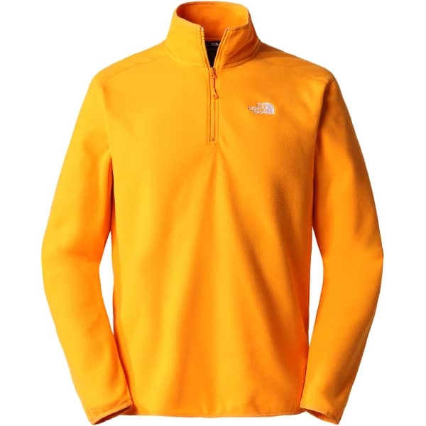 THE NORTH FACE M 100 GLACIER 1 4 ZP CONE ORANGE Fleece sweatshirt