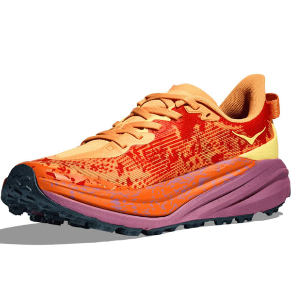 HOKA ONE ONE-SPEEDGOAT 6 SHERBET / BEET ROOT - Trail running