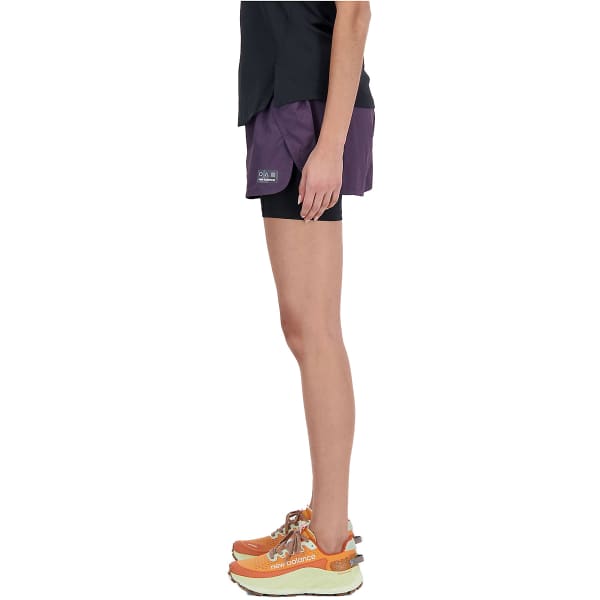 NEW BALANCE-IMPACT RUN AT 2 IN 1 SHORT W INTERSTELLAR - Trail running shorts