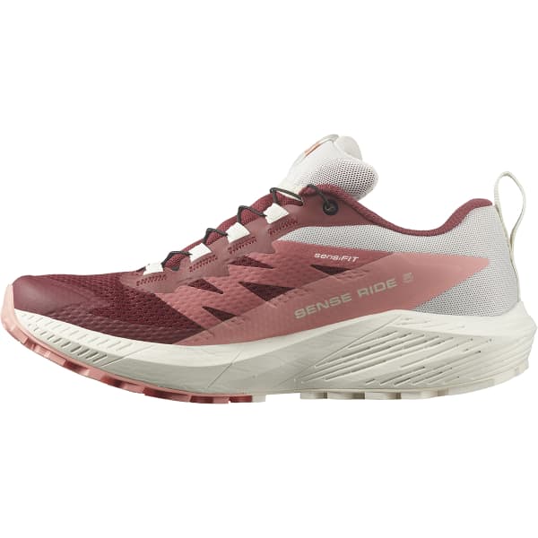 SALOMON-SENSE RIDE 5 GORE-TEX W SYRAH/VANILLA ICE/PEACH