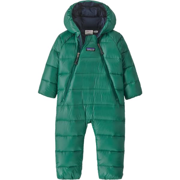 PATAGONIA INFANT HI LOFT DOWN SWEATER BUNTING CONIFER GREEN 25
