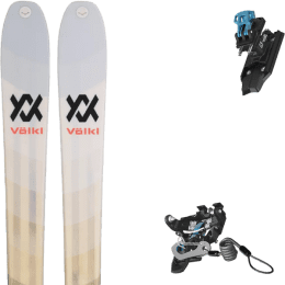 Pack ski VOLKL VOLKL RISE 80 + SALOMON MTN PURE BLACK/BLUE W BR - Ekosport