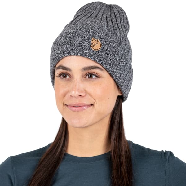 FJALLRAVEN BYRON HAT DARK GREY GREY Bonnet ski